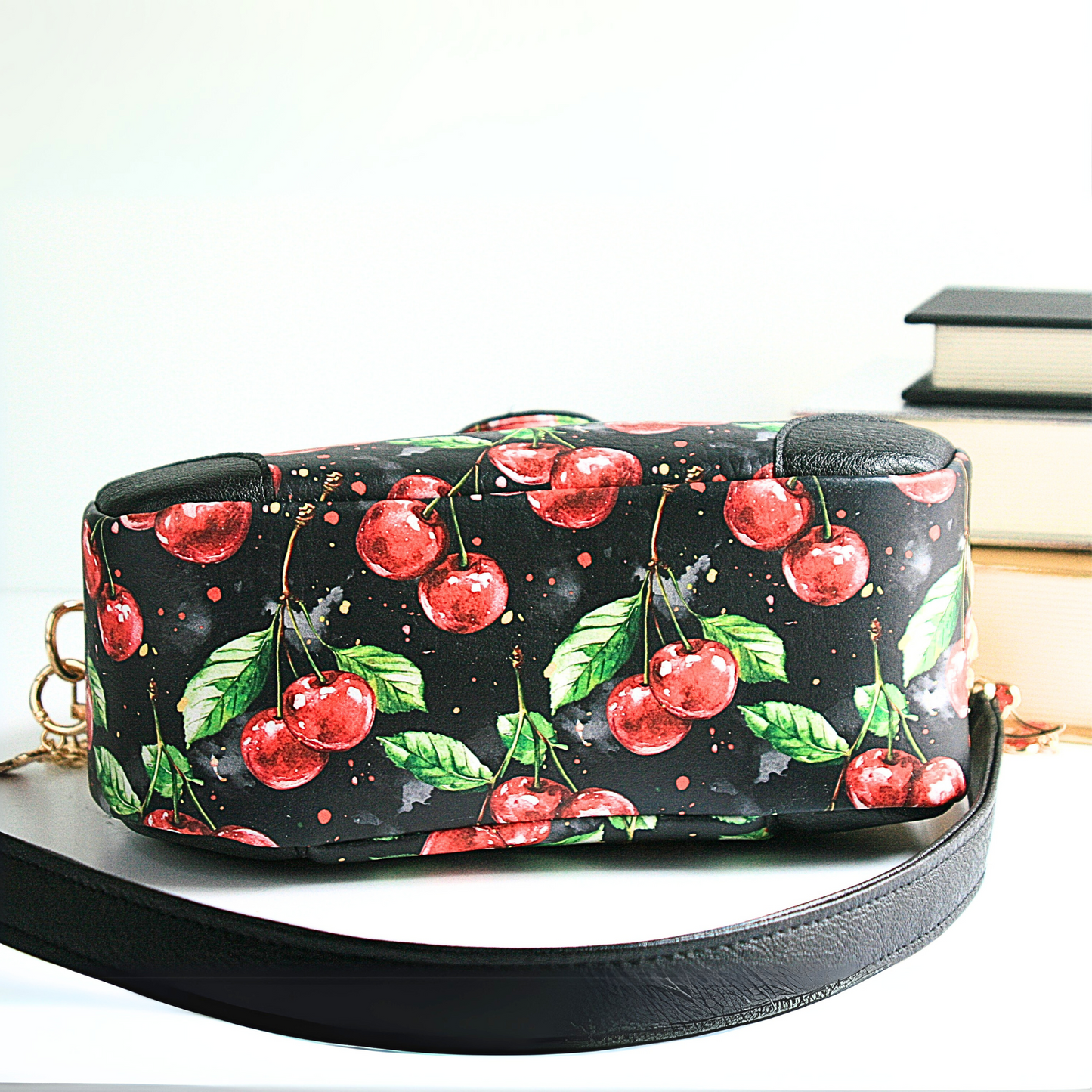 The Bottom of the Cherries Jubilee Shoulder bag