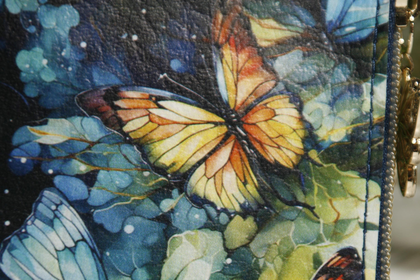 close up of the butterfly vinyl