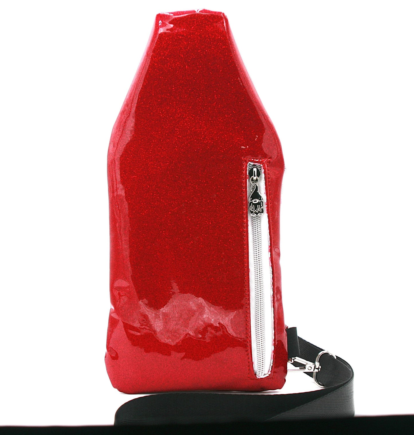 Valentine Gnome Mini Traveler Sling – Red & Pink Gnomes with Hearts & Glitter Vinyl