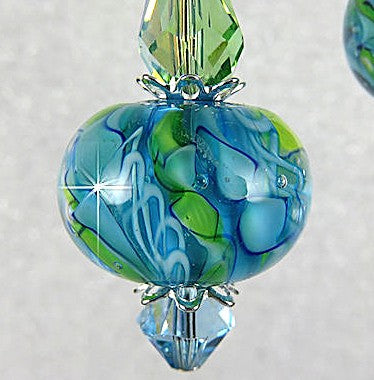 Artisan Glass Beads are very unique and very intricate 